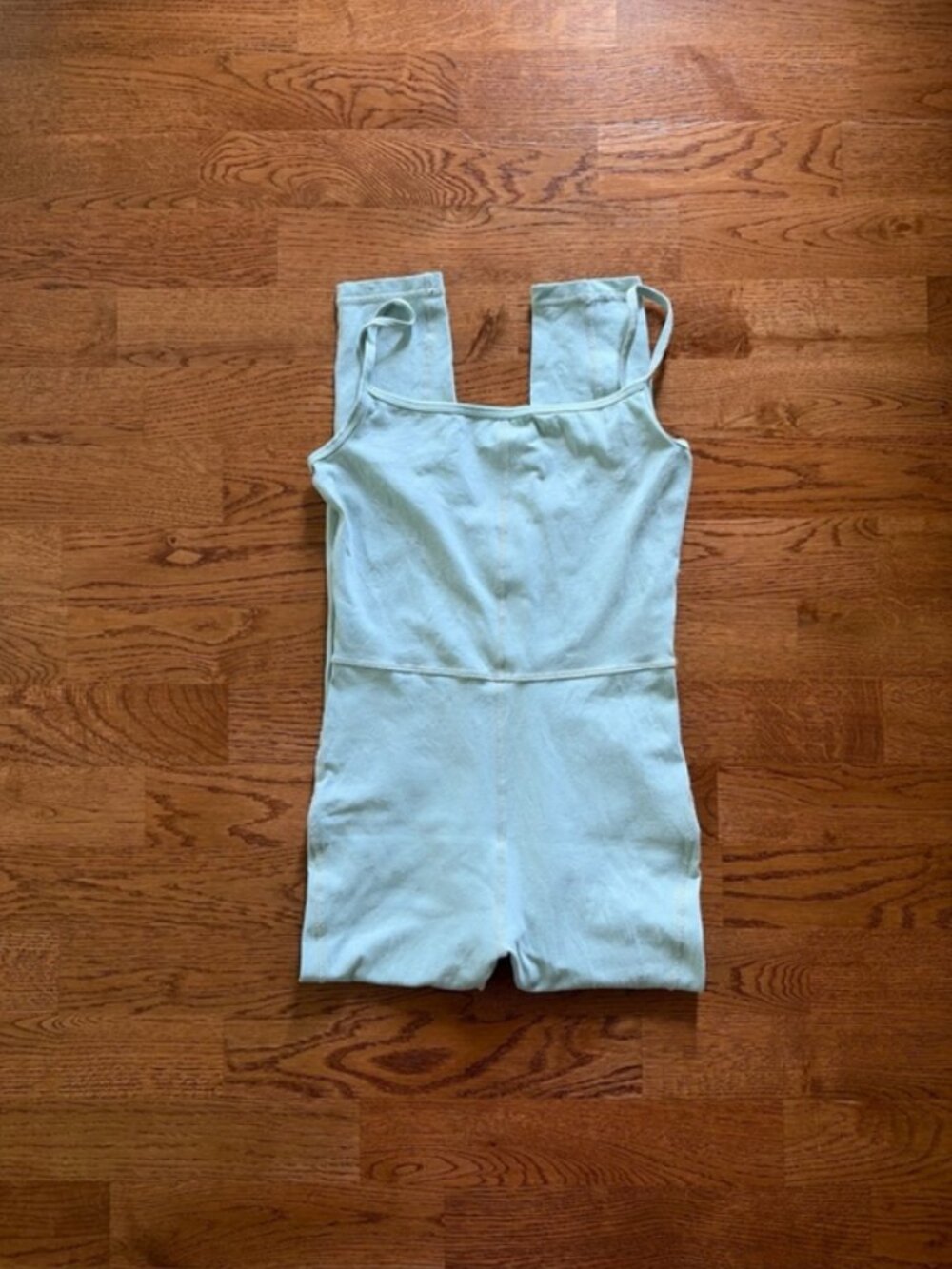 Aritzia Wilfred Divinity Jumpsuit Bodysuit Leggings Cami Scoop Back Sage Green